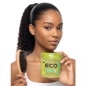 | Slick Back Gel Max Hold | Eco Style Olive Oil Hair Gel 16 oz